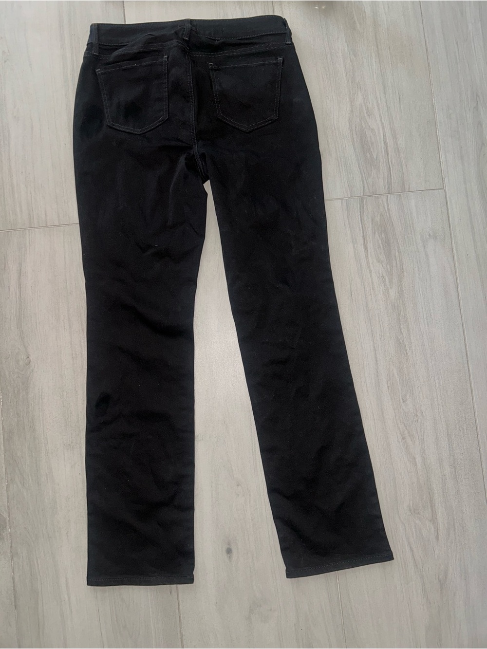 NEW NYDJ Marilyn Straight Jeans Black Size 10 - Picture 3 of 7